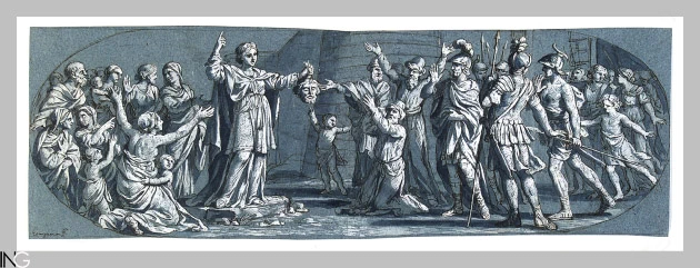 GIUDITTA MOSTRA LA TESTA DI OLOFERNE